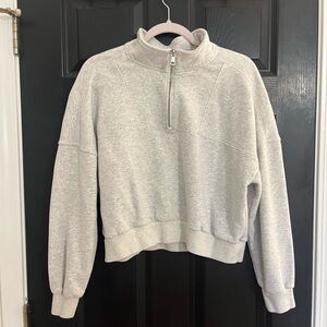Abercrombie half zip pull-over